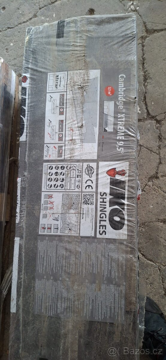 šinděl IKO Cambridge XTreme 9,5° bal. 3,1m2