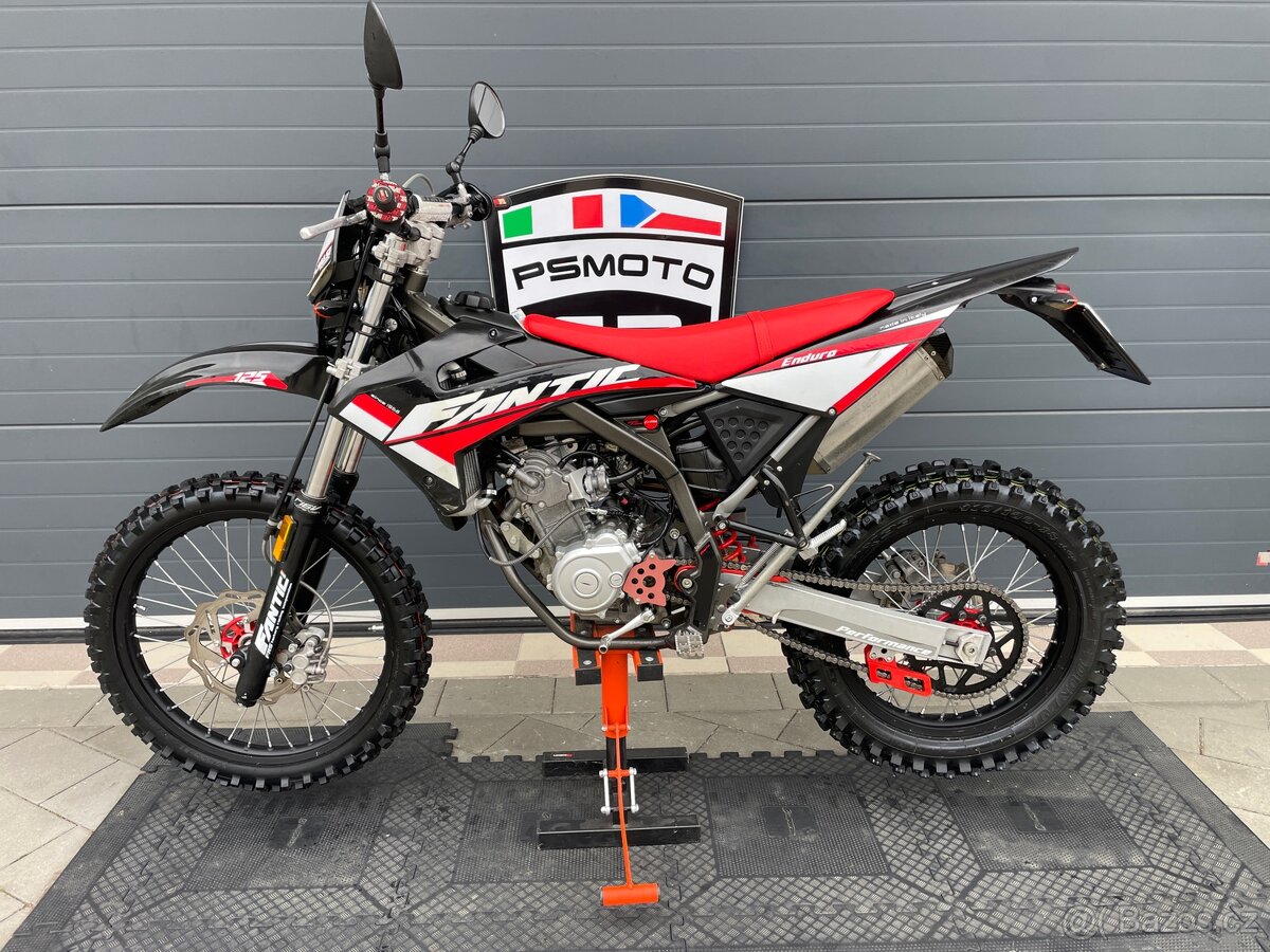 Fantic 125 Enduro tok 2017 9596 km