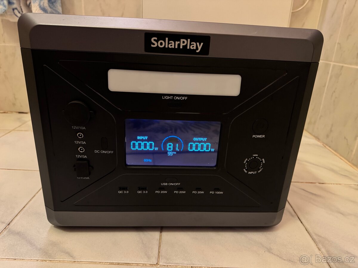 SolarPlay Q2501 aku generátor