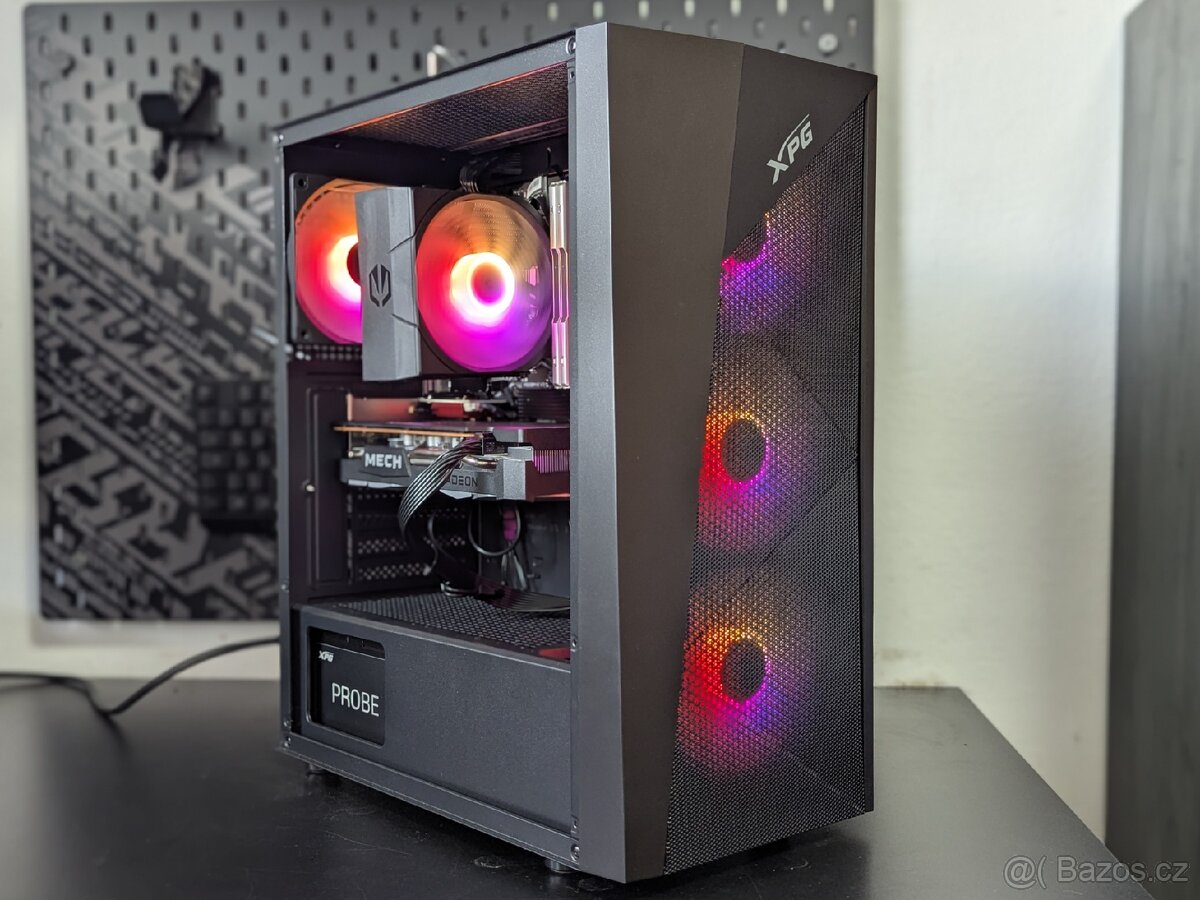 Herní počítač s WiFi | Ryzen 5 3600 | RX 6600 | 32GB | 1TB