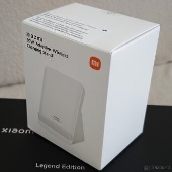 bezdrátová nabíječka Xiaomi Adaptive Wireless 80W, barva bí