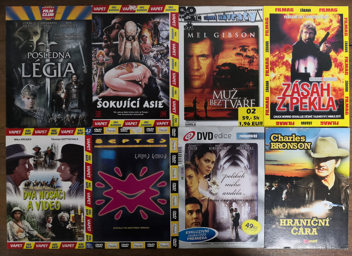 Predám originál DVD filmy viď foto ( 2 časť )
