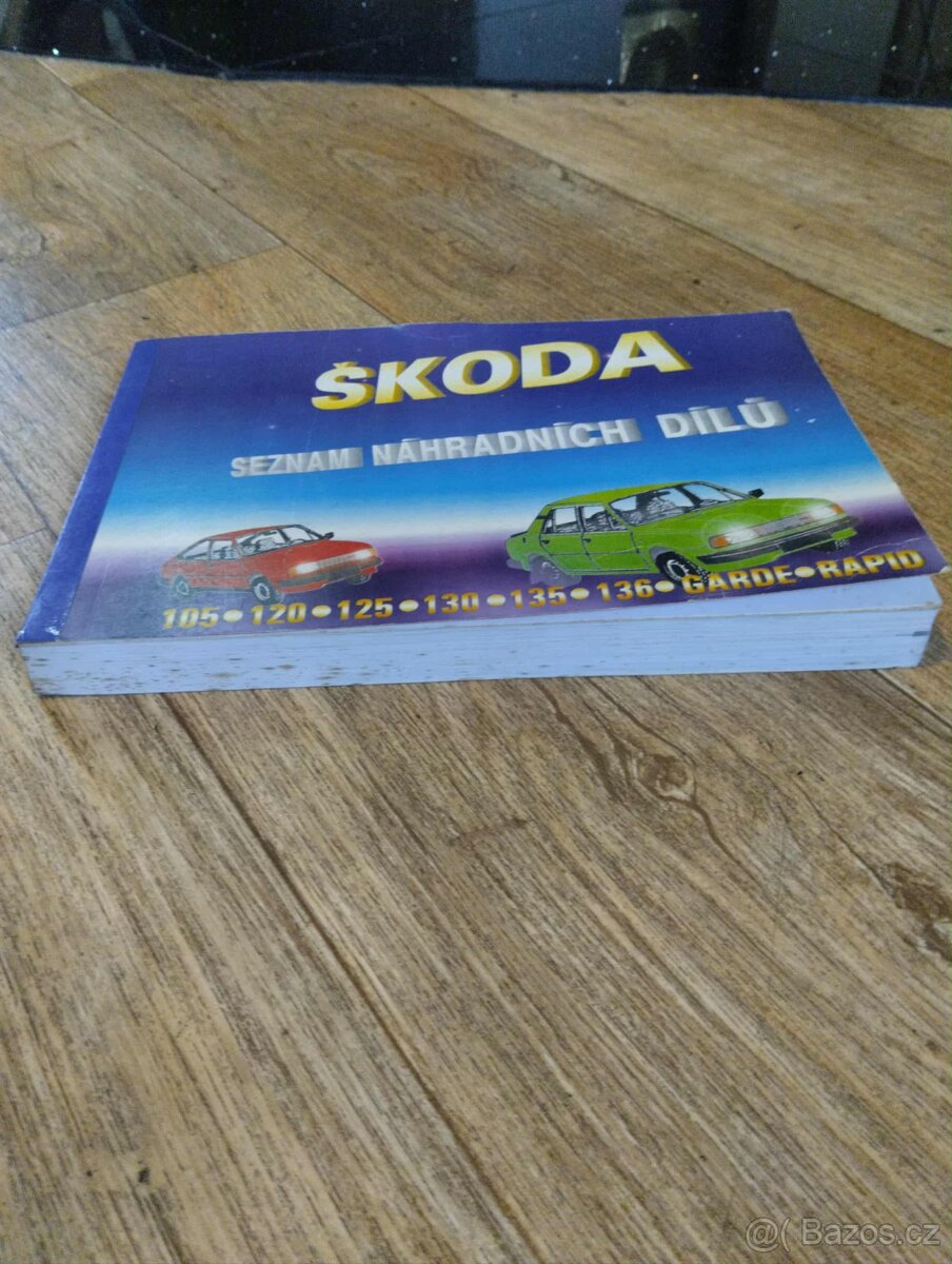 seznam náhradních dílů škoda 105-136-garde-rapid