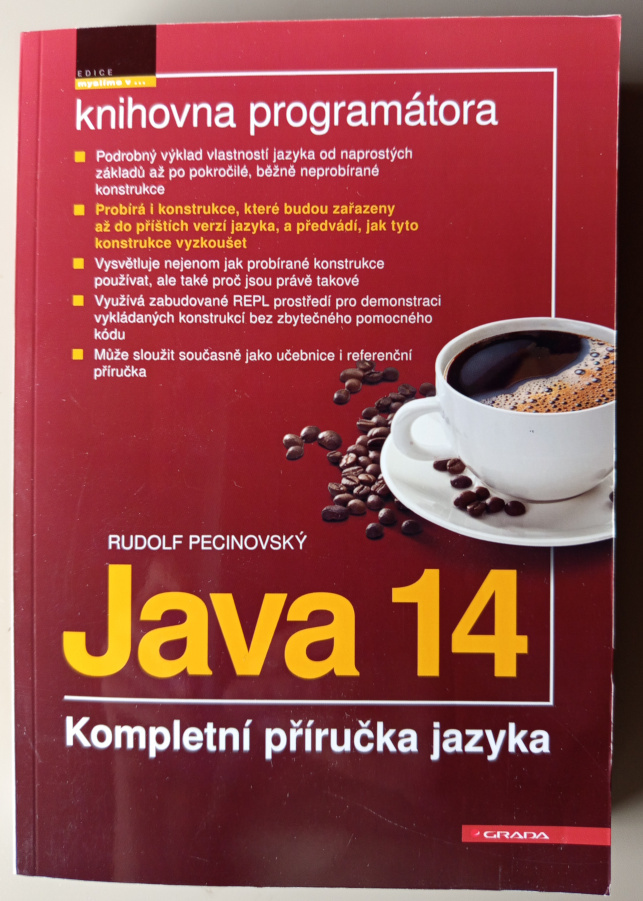 Daruji knihu Java 14 – Kompletní příručka jazyka