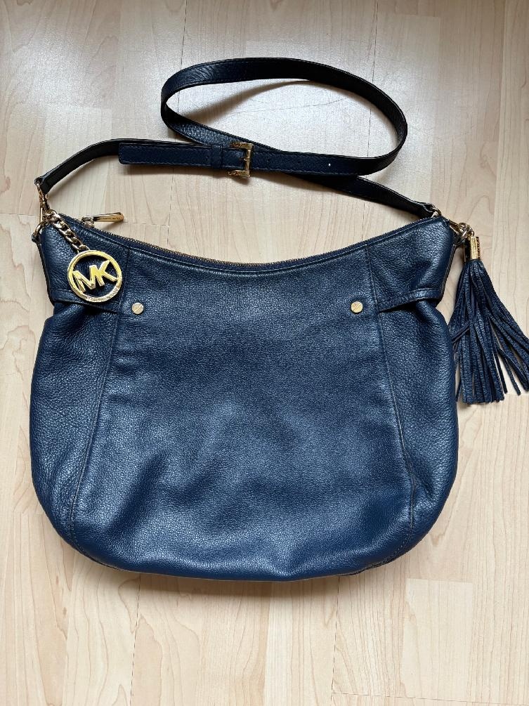 tmavě modrá kabelka, Michael Kors