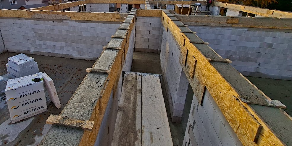 OSB desky, bednění