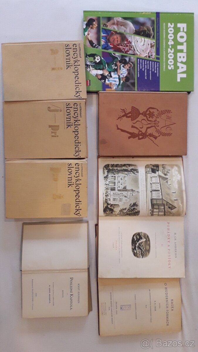 České knihy 8x mix