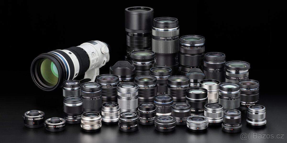 OBJEKTIVY m 4/3 objektivy 12 F1.4 17 25 42 8-18