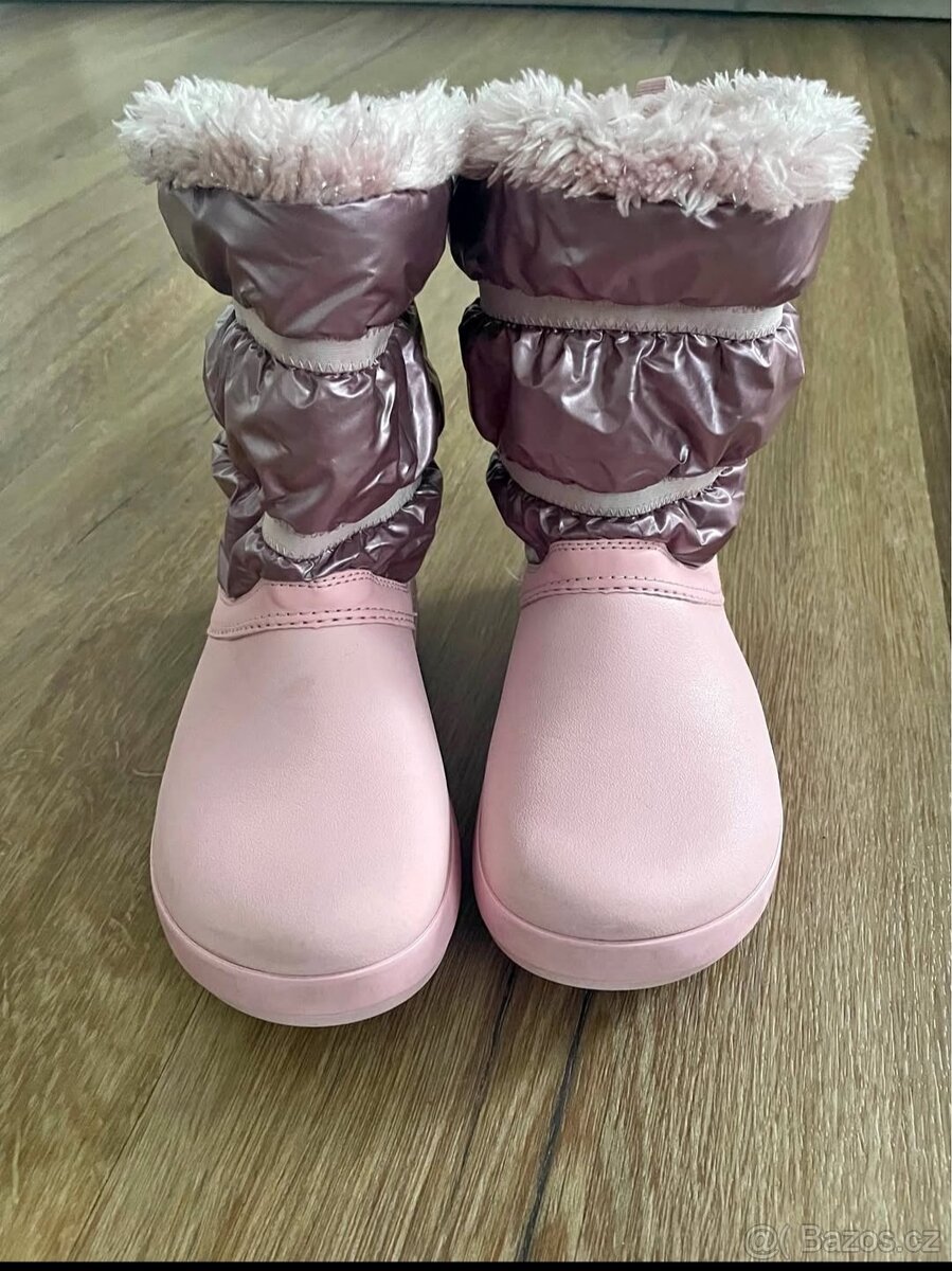 Dívčí sněhule Crocs J2 33/34