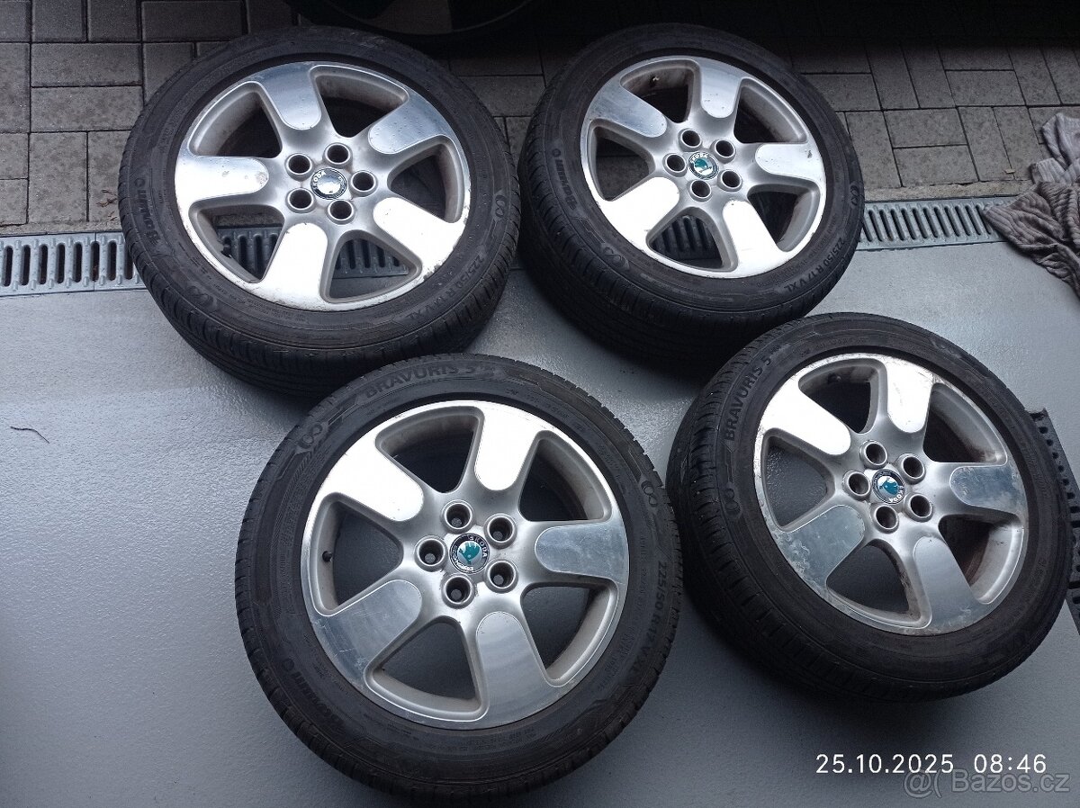 17" Zánovní Letní PROTEUS ORIGINAL SKODA OCTAVIA II SCOUT