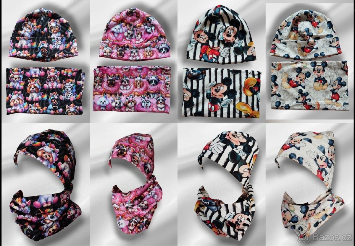 Čepice s nákrčníkem