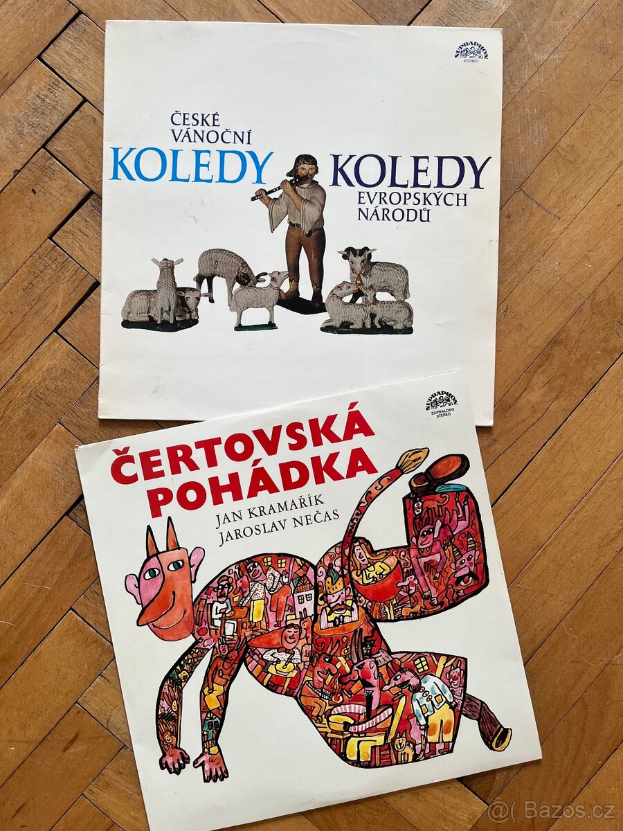 Vinyl – Čertovské pohádky, České vánoční koledy