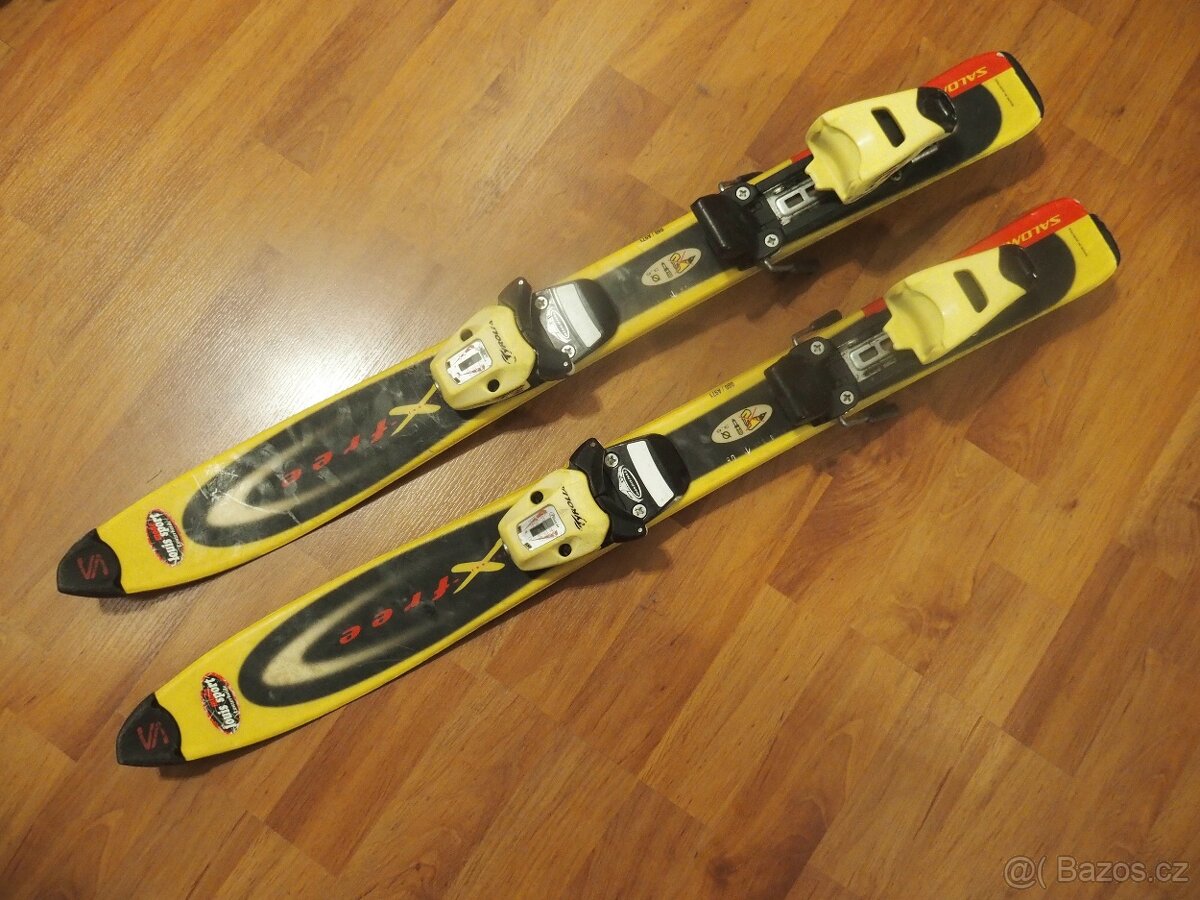 Dětské lyže 80 cm Salomon Xfree + Tyrolia T2