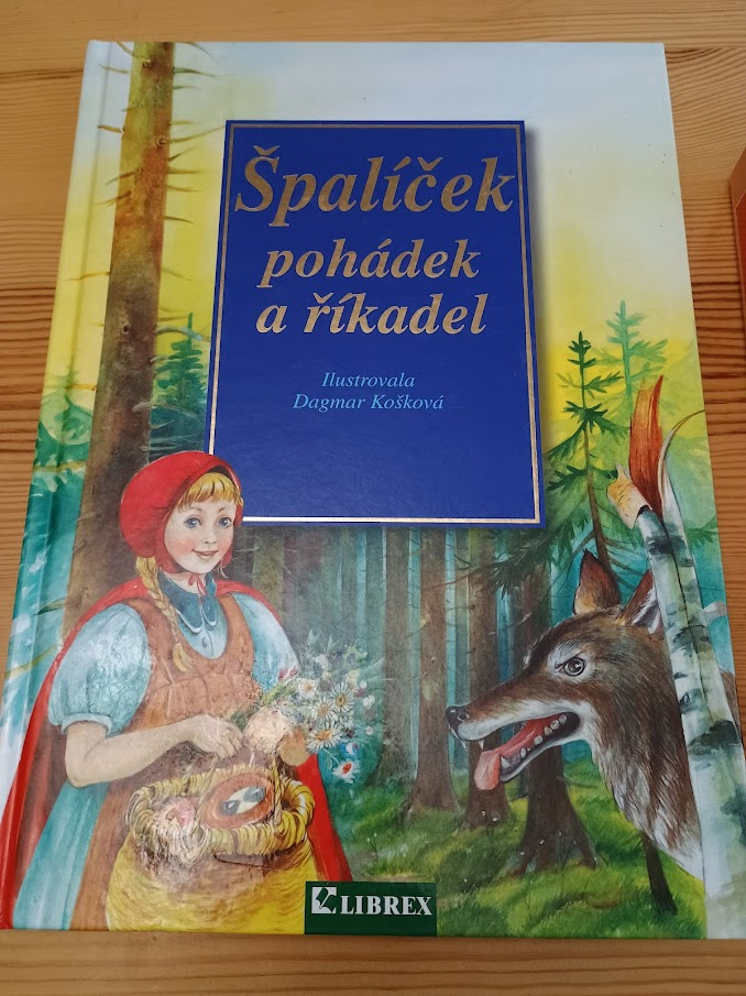 Dětská kniha špalíček pohádek a říkadel