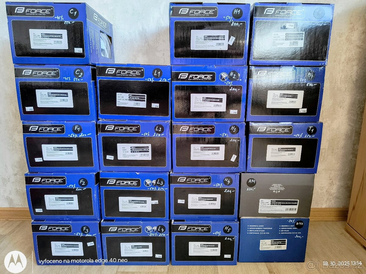 cyklistická přilba, helma výprodej