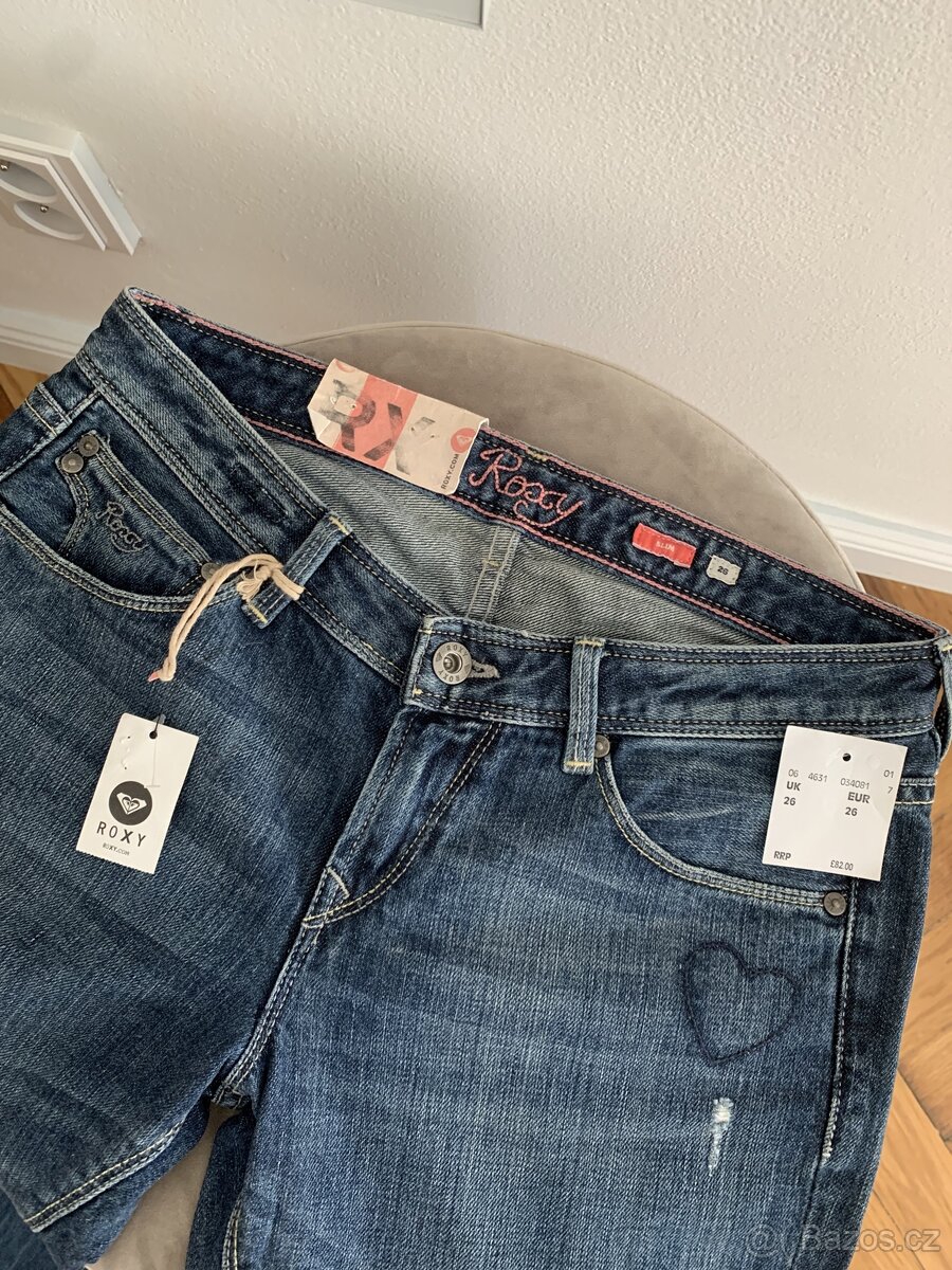Roxy dámské značkové džíny s visačkou