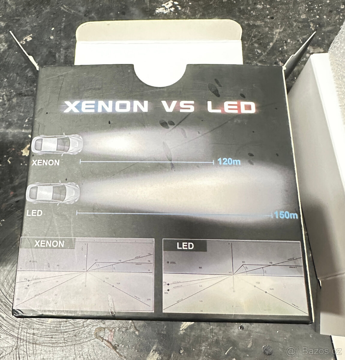 Led dálková světla D3S , D3R G2 12V,(Led,6000k)
