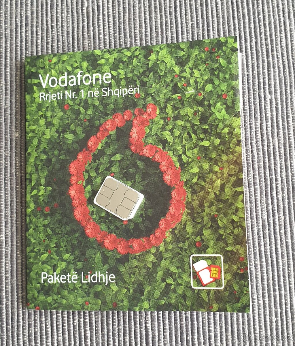 Datová SIM karta Albánie