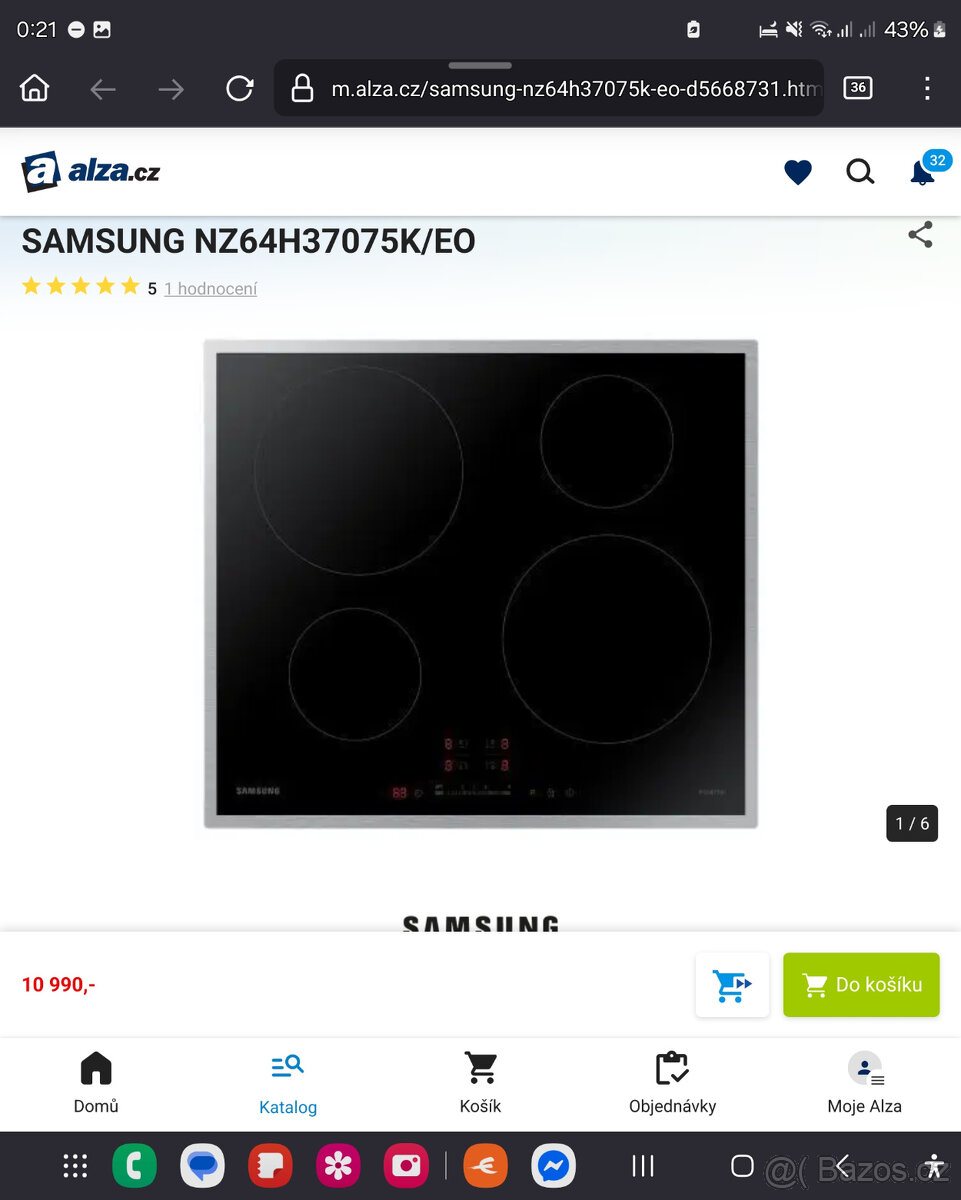 indukcni varna deska samsung