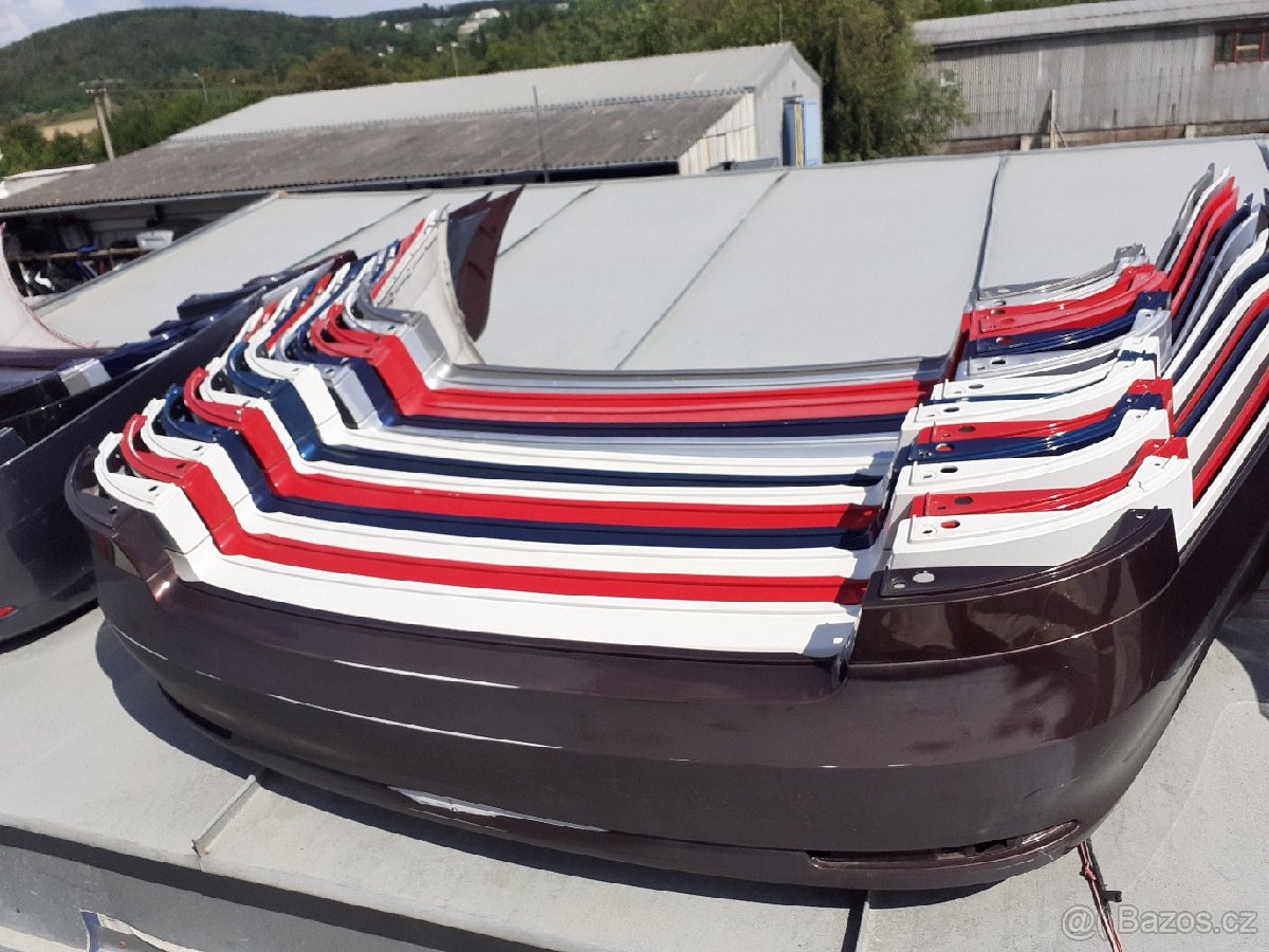 Octavia ll sedan facelift 5dv zadní nárazník.