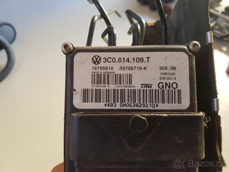 Náhradní díly a příslušenství ABS VW Passat B6 3C0614109N 3C