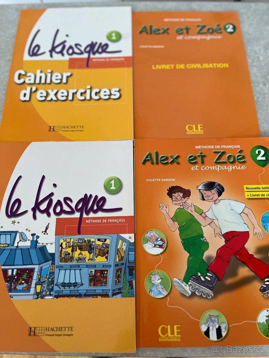 Učebnice francouzštiny La kiosque uč.+ PS a Alex et Zoé