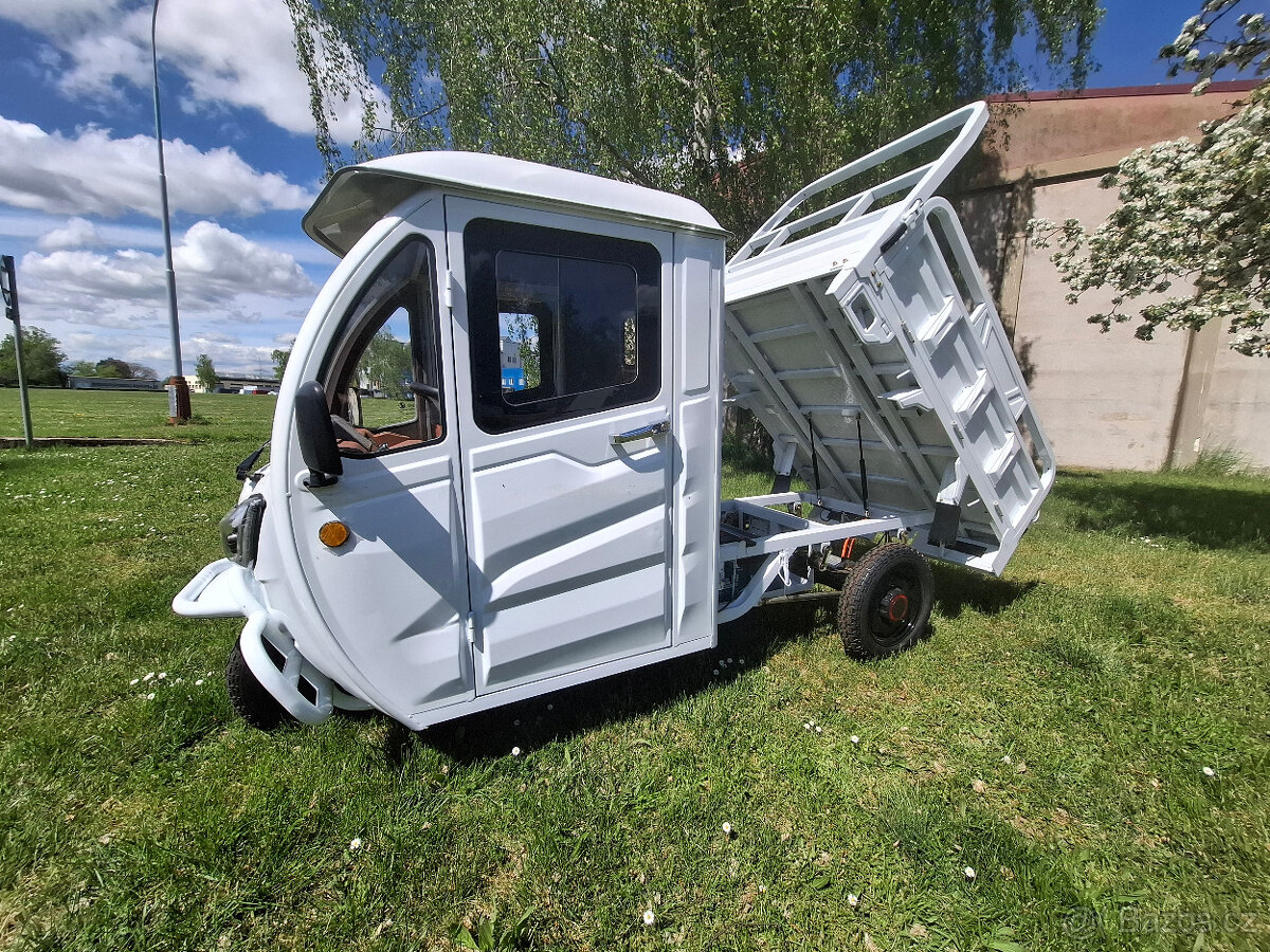 elektrická tříkolka s kabinou Zethos T-09