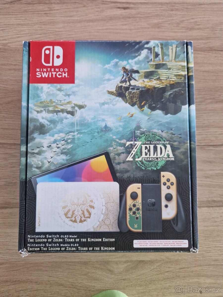 Nintendo Switch OLED Zelda TOTK limited edition