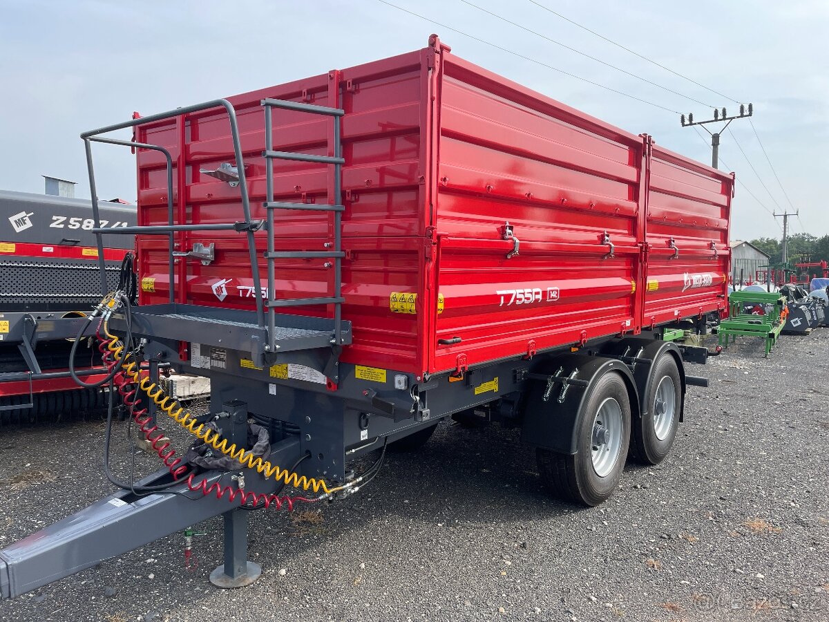 Návěs Metal fach T755A 14t