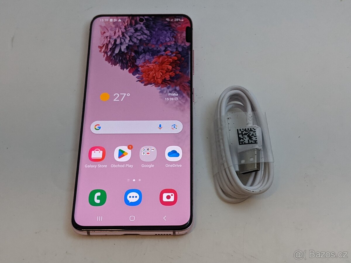 Samsung Galaxy S20 5G 12/128gb rose. Záruka 6 měsíců.