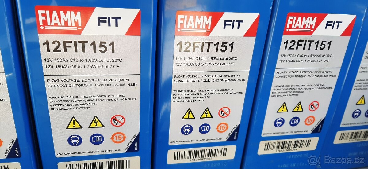 Baterie agm fiamm  150ah