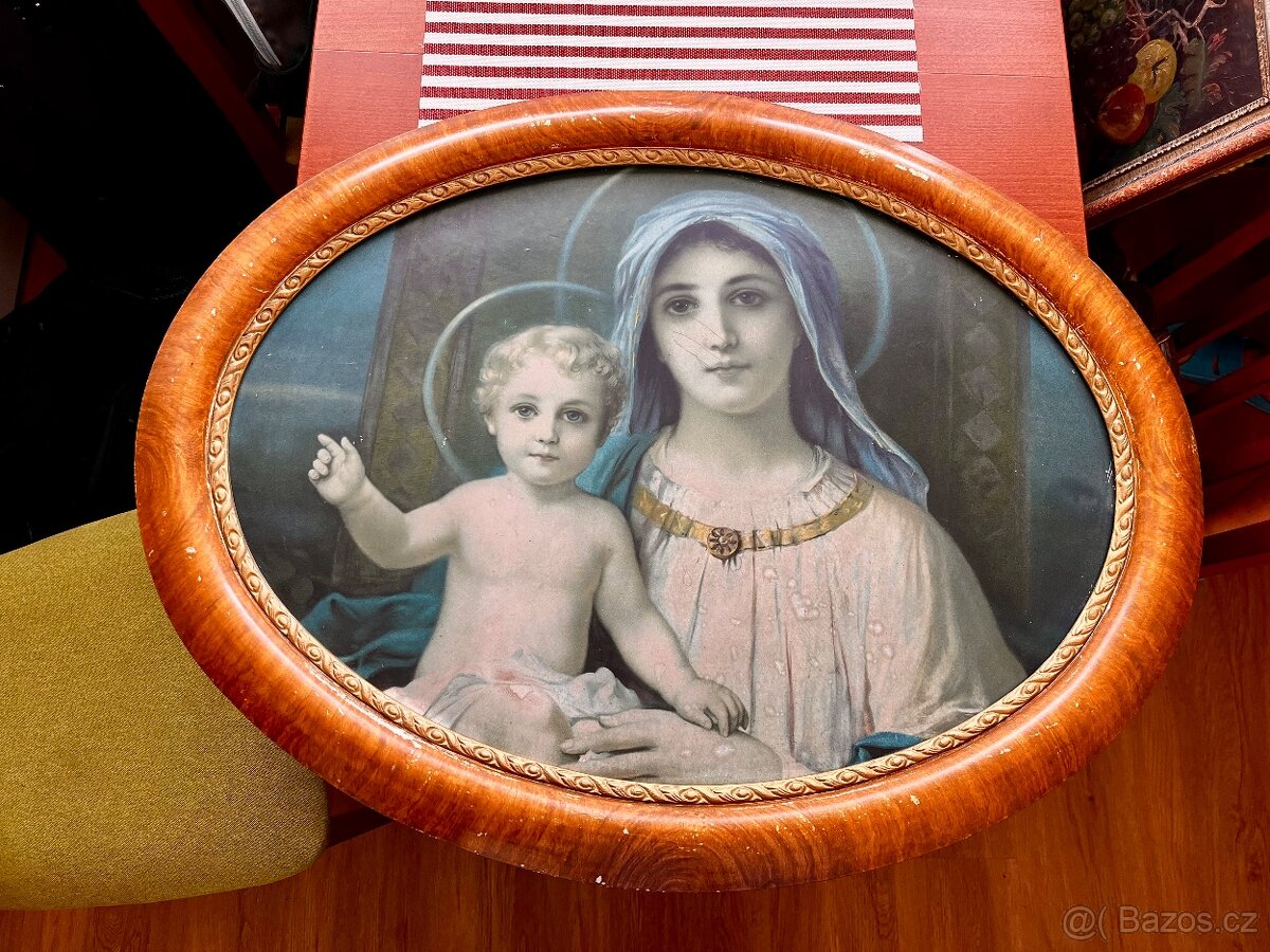Obraz Panny Marie a Jezulátka