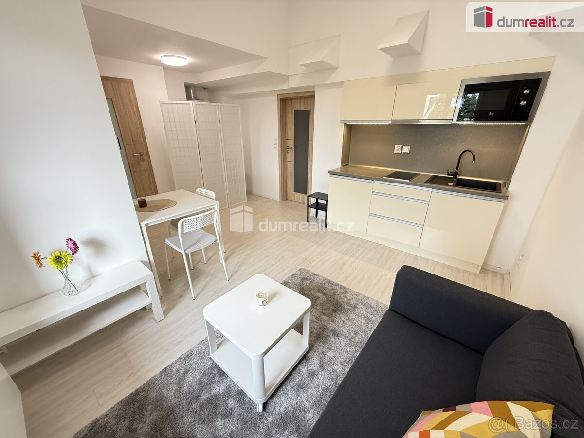 Pronájem bytu 2+kk 40 m2 P2 Nové Město po rekonstrukci výtah