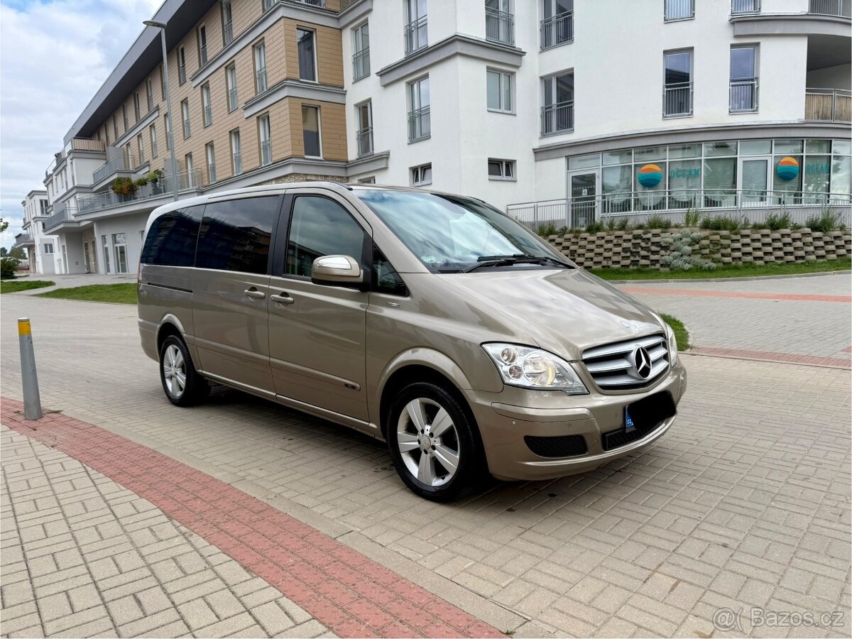 Viano FUN 220cdi 120Kw 2013, 7-míst Long, pěkný stav