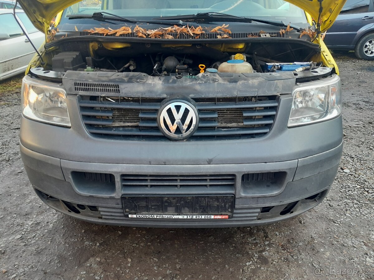 VW T5 2.5TDI, 128.kw, AXE, HNC, 4x4 rok 2005 - díly