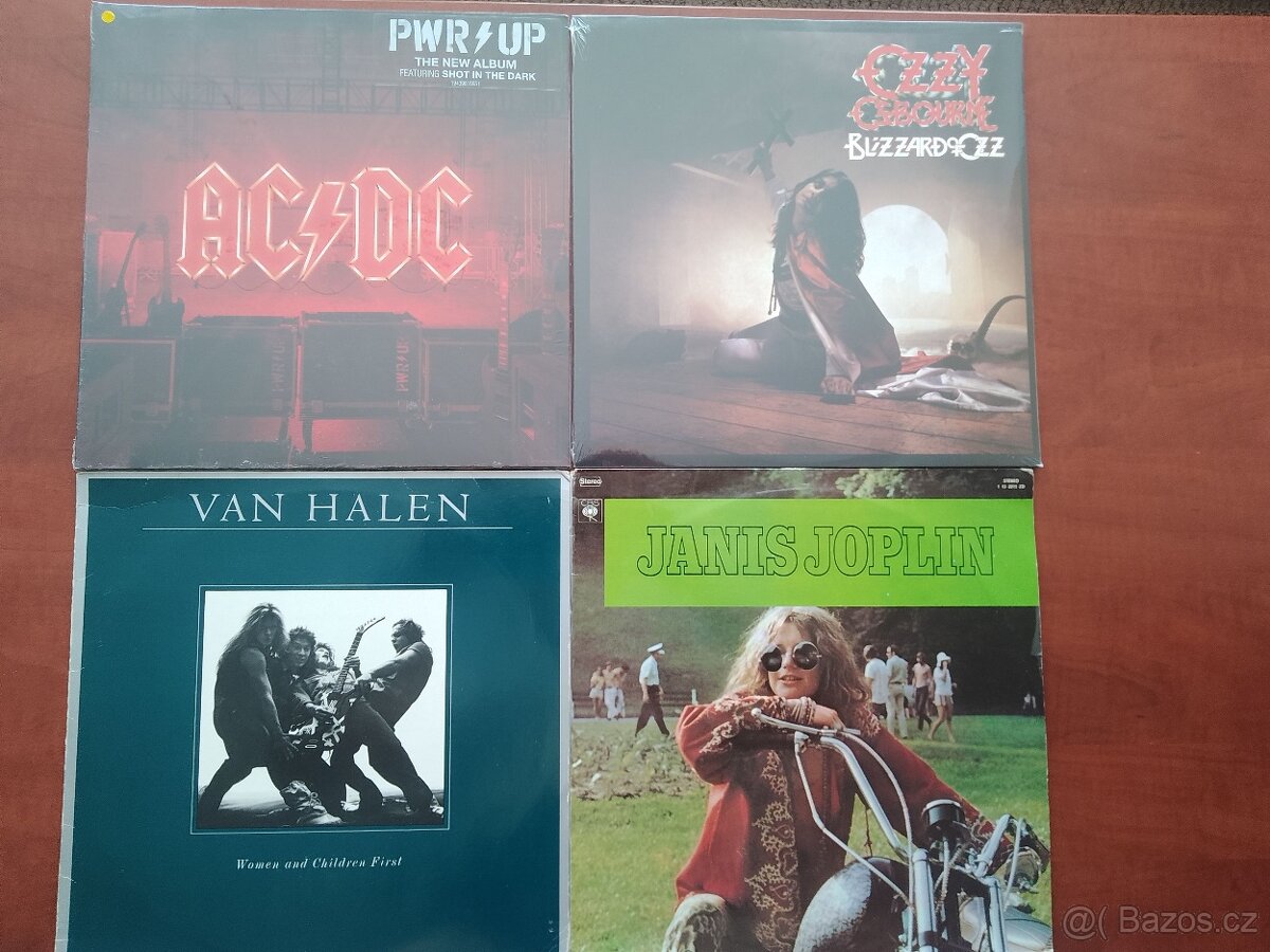 PRODÁM MIX LP - AC/DC,OZZY OSBOURNE, VAN HALEN...