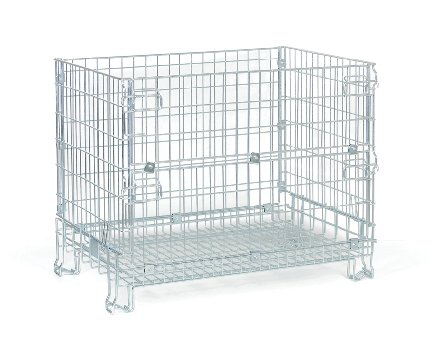 Gitter box, drátěný volně stojící pozinkovaný kontejner
