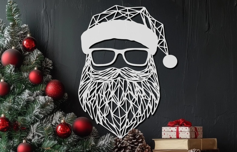 Vánoční dekorace Santa Clause