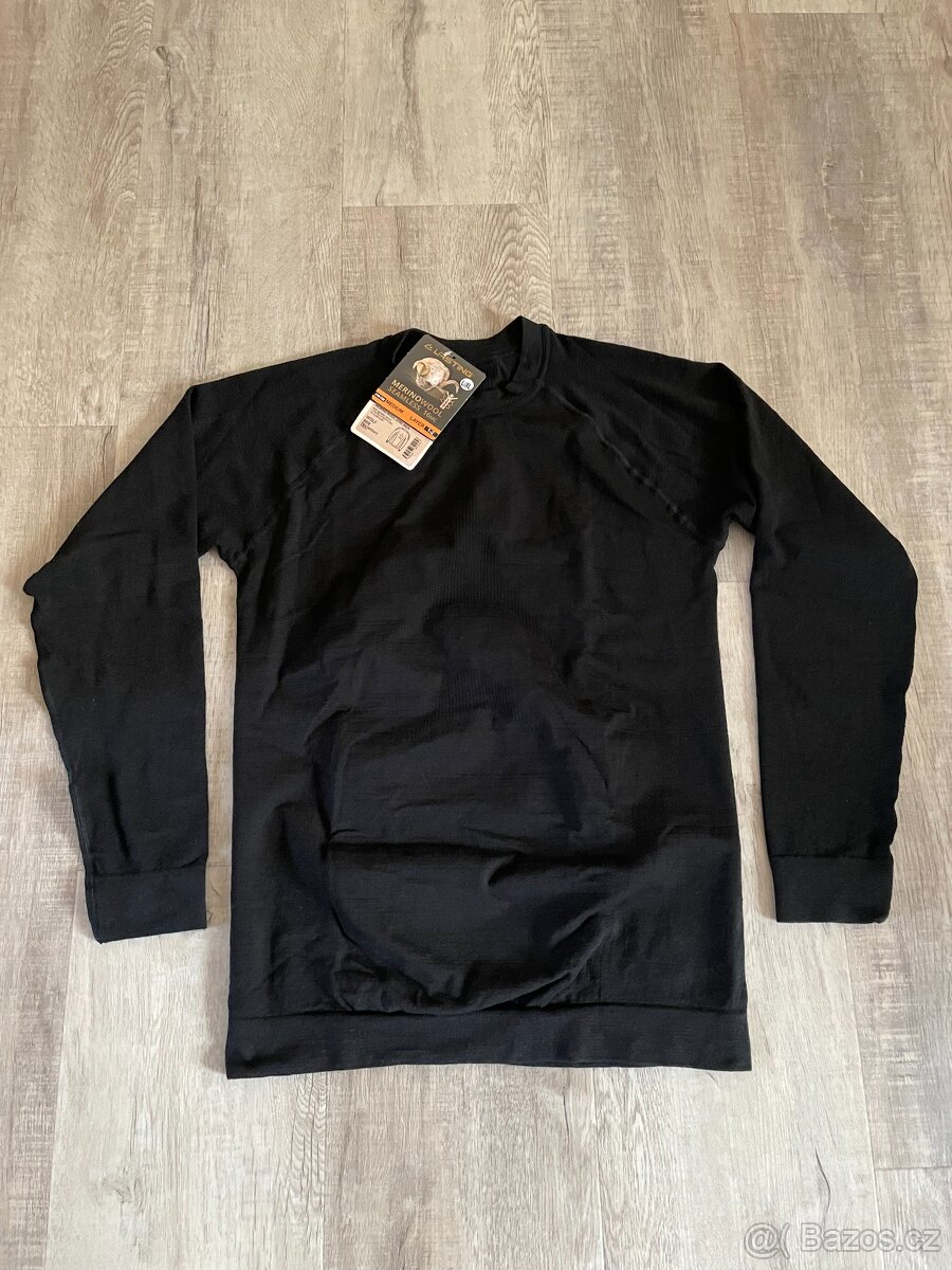 Bezešvé merino triko Lasting Wolf