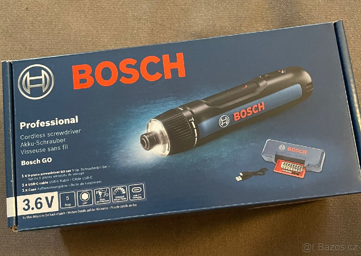 Aku šroubovák BOSCH