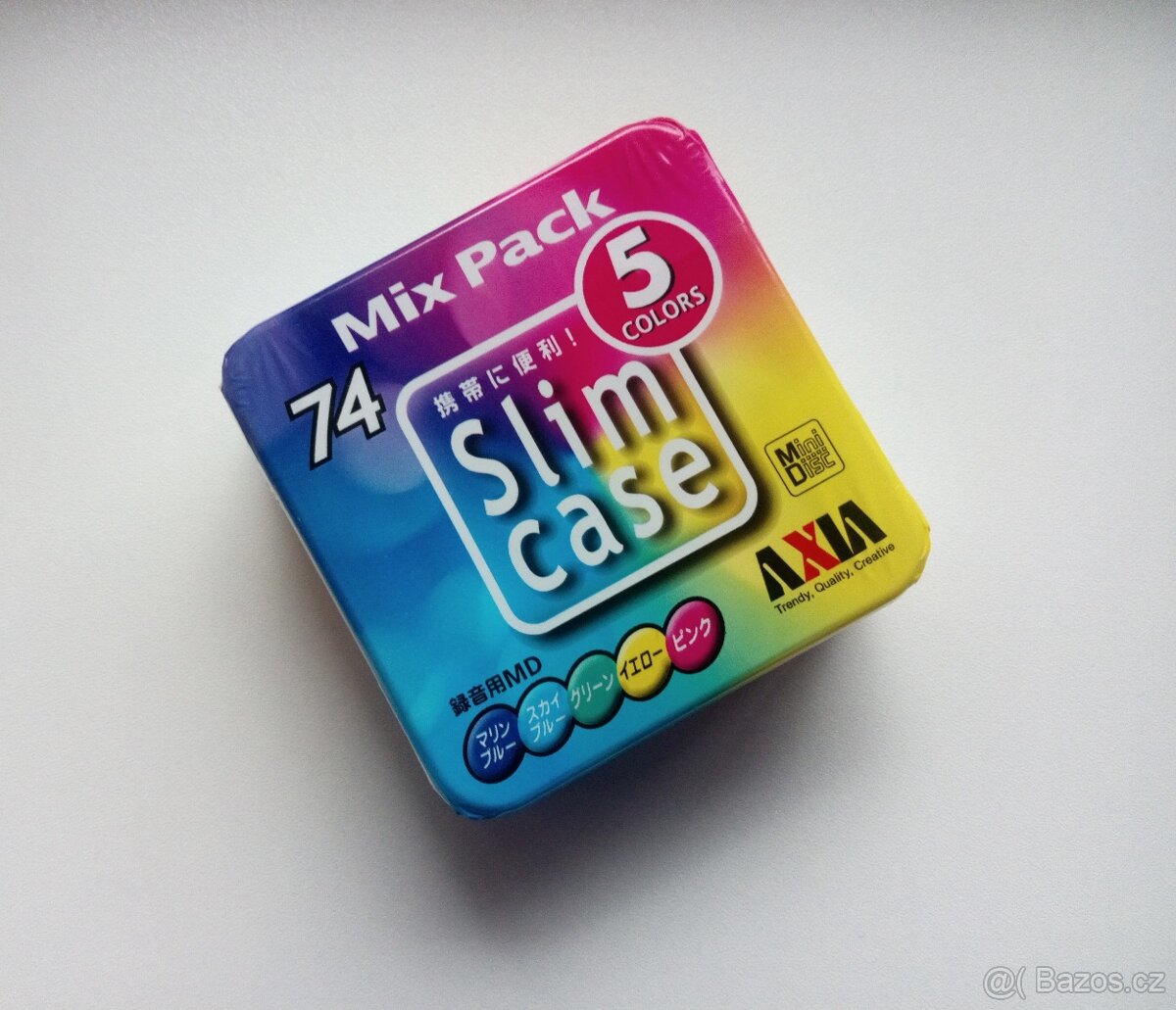 MiniDisc Axia Mix Pack 74 / 5. pack Japan