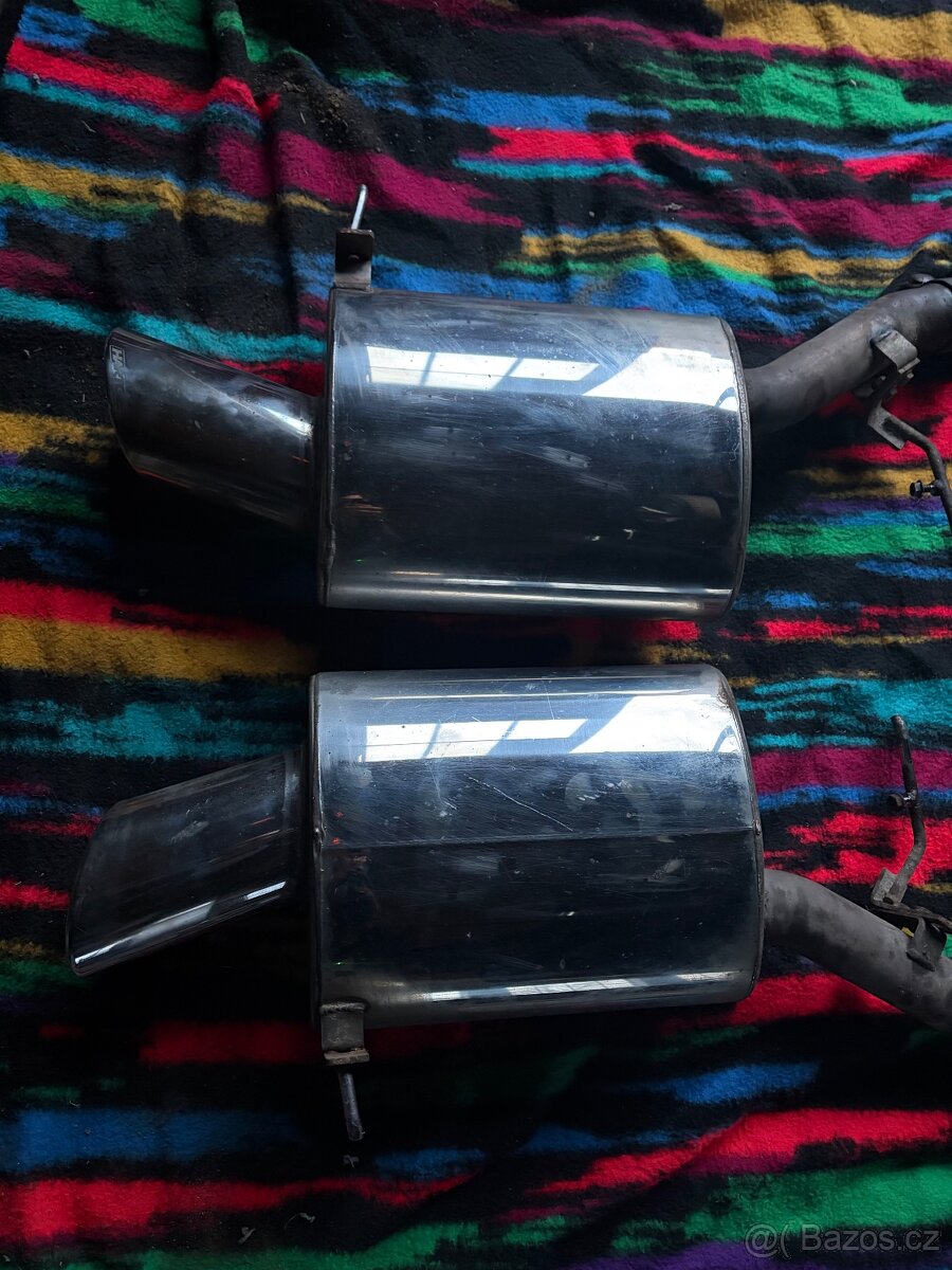 Bmw e63 V8 Hartge tlumiče výfuku