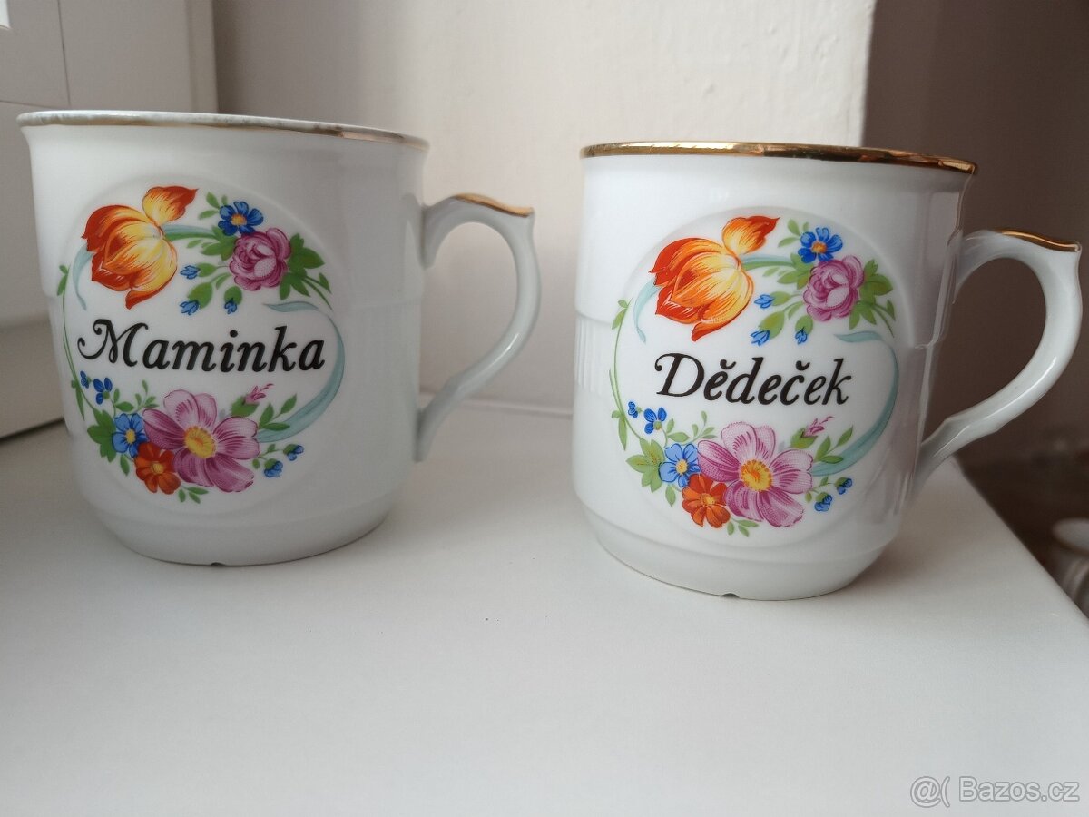 Hrnek Thun - Maminka a Dědeček