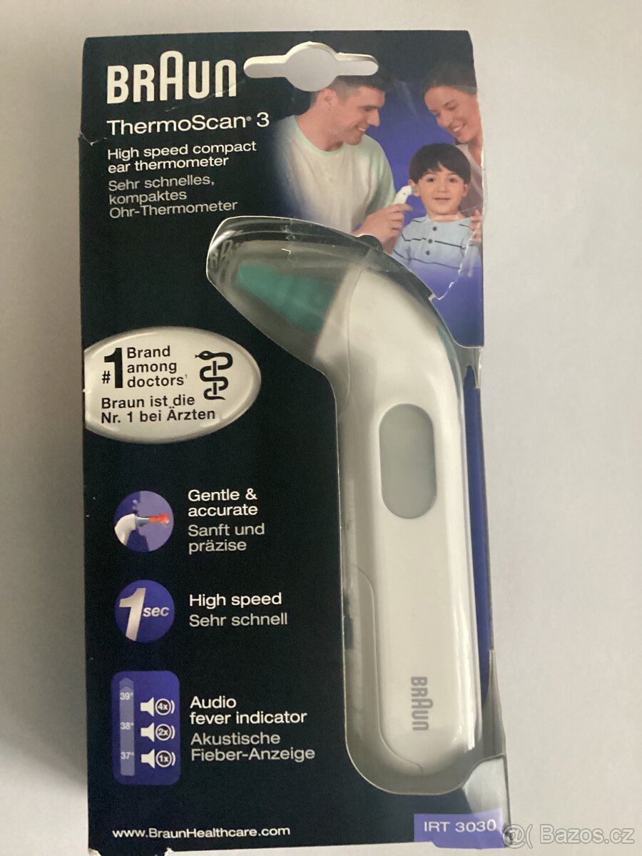 TEPLOMĚR BRAUN IRT 3030