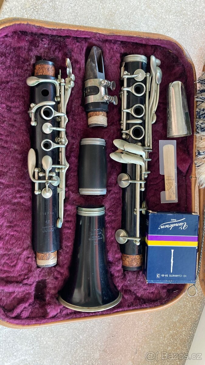 klarinet amati kraslice B