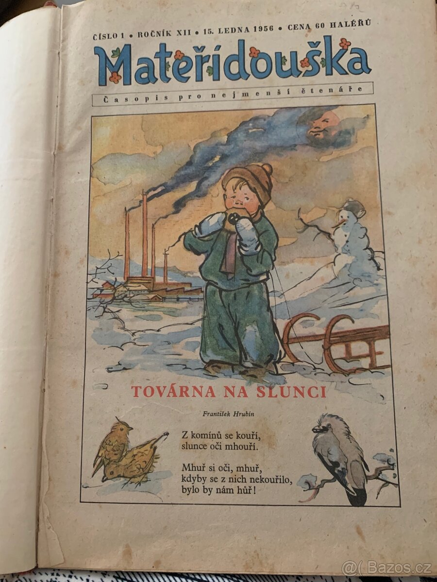 Mateřídouška -ročník 12./1956