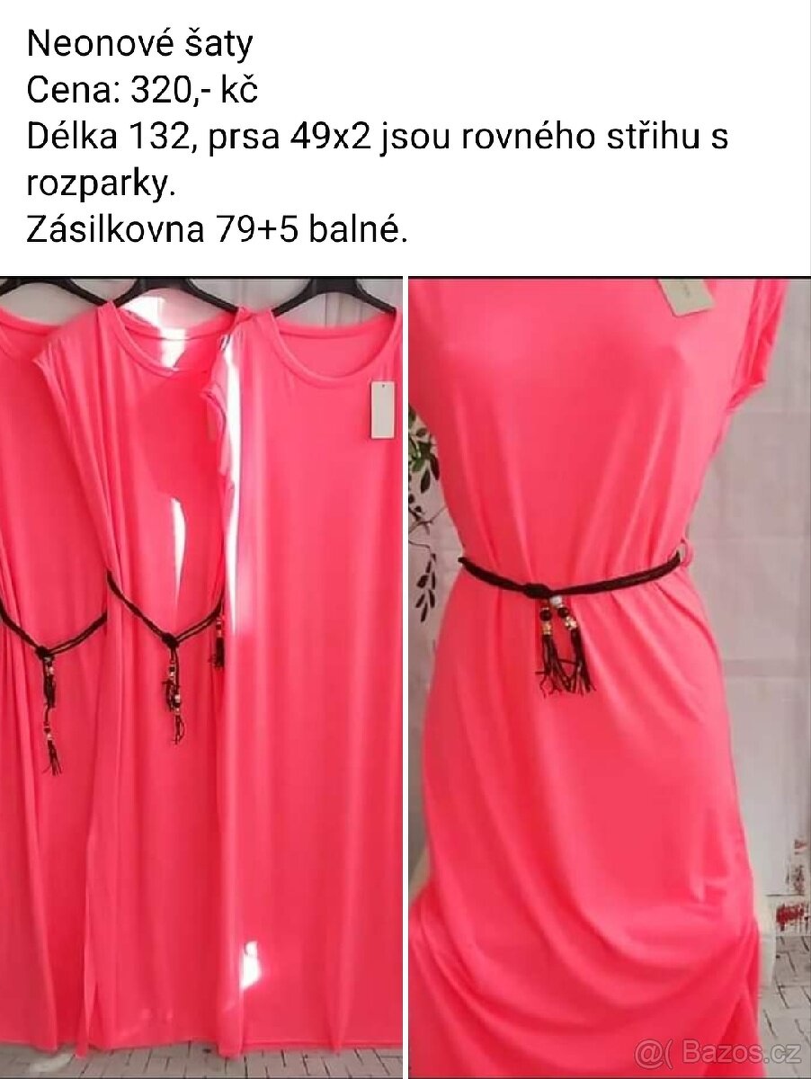 Neonove šaty