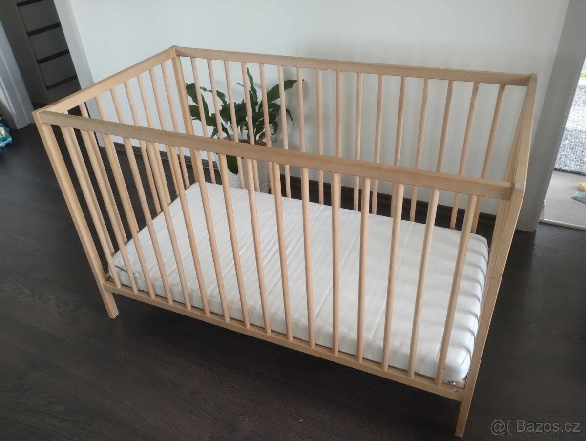 Postýlka dětská s matrací IKEA