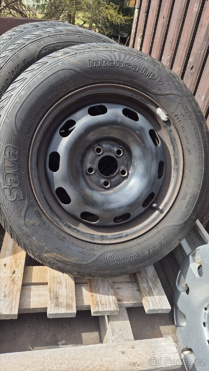 195/65 R15 5x100 ET38 letní pneu
