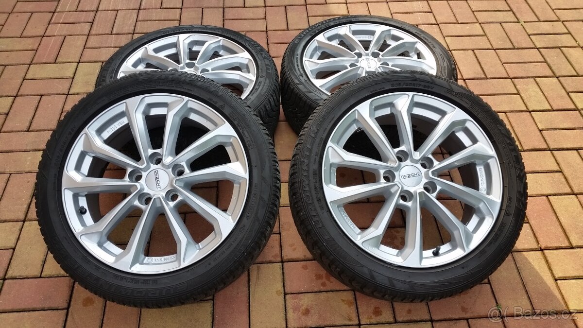 Zimní sada ALU DEZENT 5x114,3 R17 pneu 205/50/17